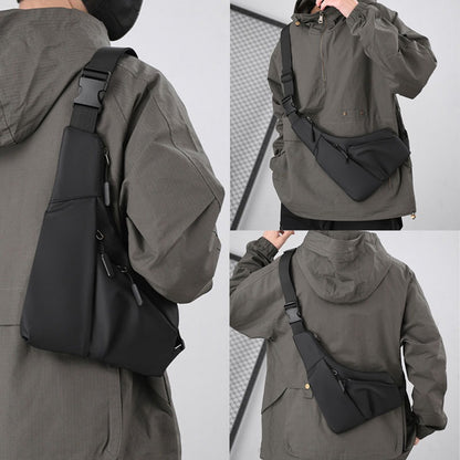 Bolso Bandolera Negro Y Gris Hombre Bolso Mujer Bolsos