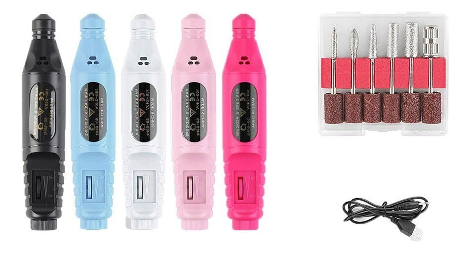 Kit Manicure Torno Manicure Torno De Uñas Limas Manicure