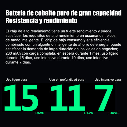 Reloj Inteligente Smartwatch F57l Deportivo Con Sensor Caja Negro Correa Negro Bisel Negro Diseño De La Correa Mesh