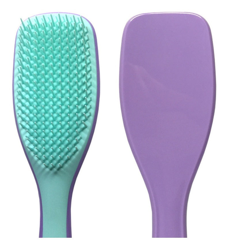 Cepillo De Pelo Tangle Para Cabello Mojado Rizado Flexible