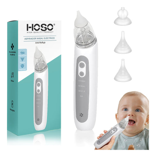 Cable Aspirador Nasal Electricos Bebe Filtros Ventosas Color Blanco