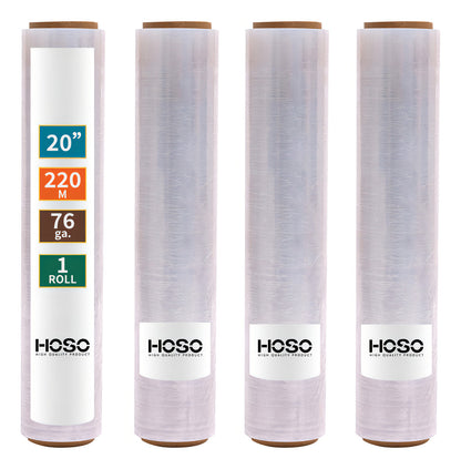Film Estirable Hoso Blanco 250m X 50cm Resistente Embalaje Transporte