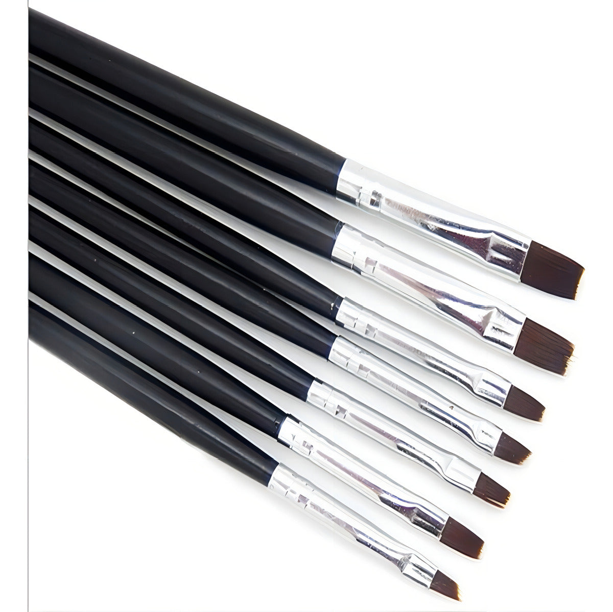 Kit 7 Pinceles Para Uv Gel Maricure
