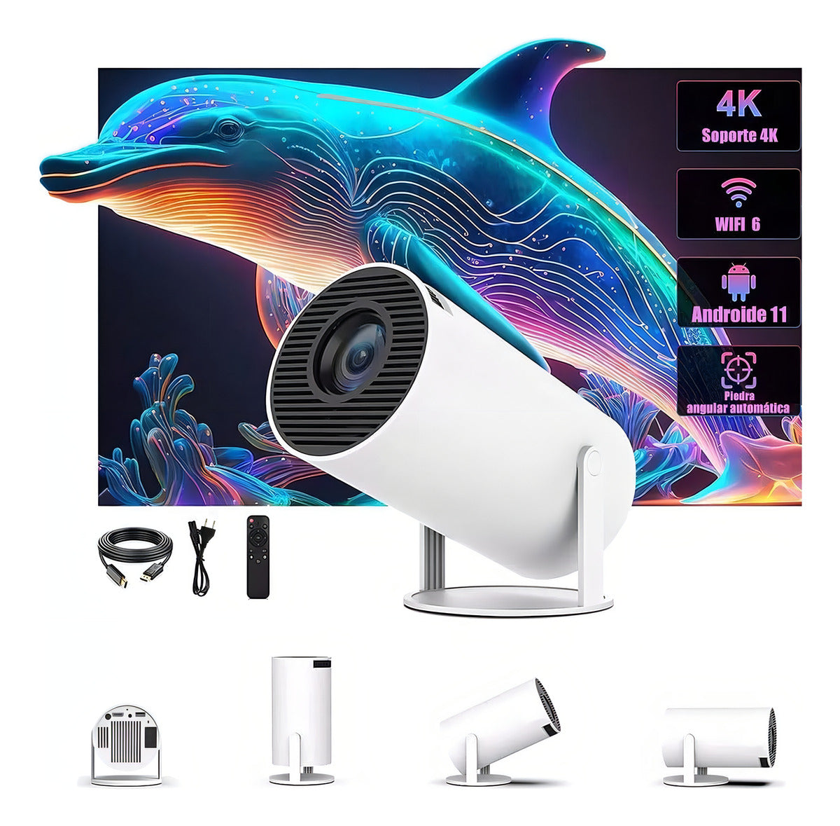 Proyector Hoso Mx100 120lm Blanco