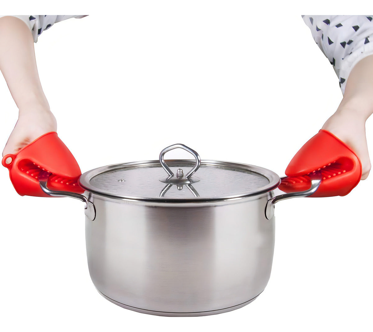 Guantes De Cocina Silicona Resistentes Al Calor 200°c Antideslizantes