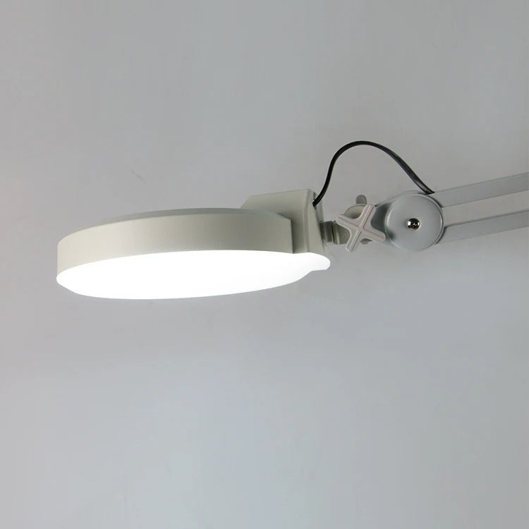 Lampara Lupa Con Luz Led Pedestal Rueda Cosmetologia