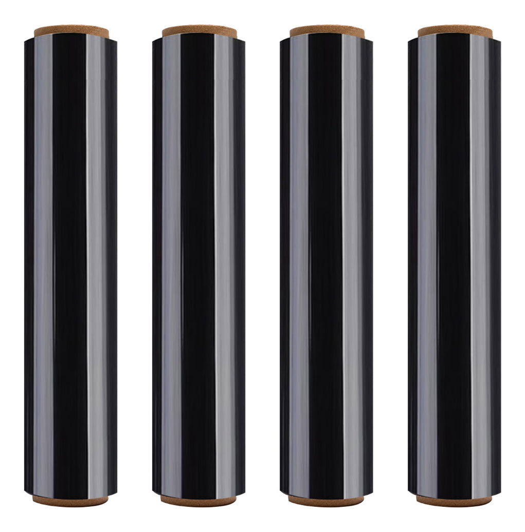 Film Negro/transparente Para Embalaje 220 Mts X 50 Cts