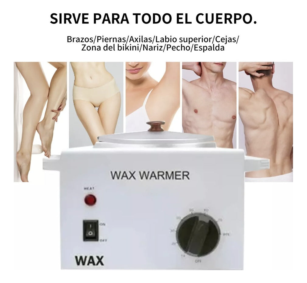 Calentador De Cera - Olla Para Depilación 3kg Con Colador
