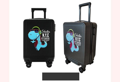 Mochila Maleta De Pollito Para Niños - Colores Variados Color Negro