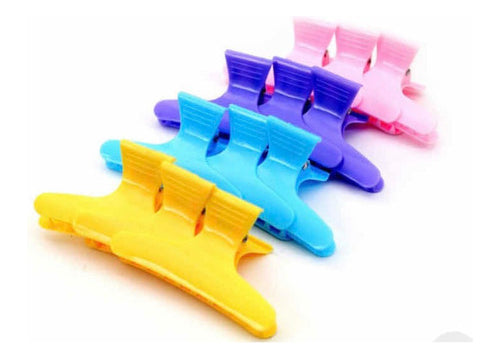 Pinzas Tomador 12 Und Cabello Colores O Negro