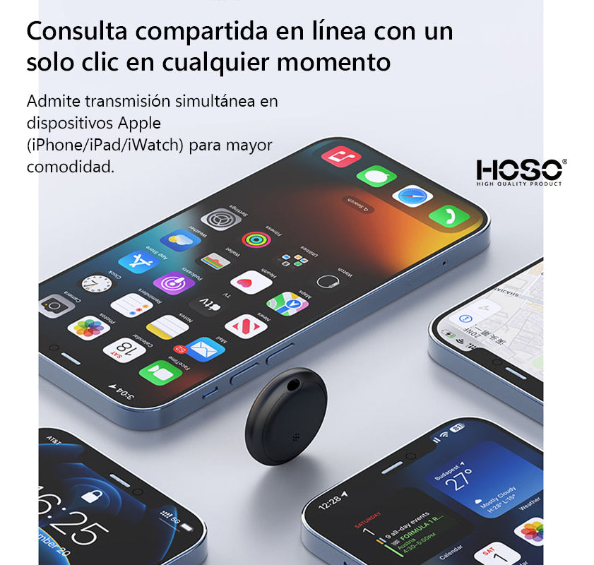 Smart Tag Hoso Localizadores S8 Bluetooth Compatible Ios Blanco
