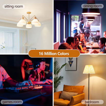 Ampolleta LED Inteligente WiFi RGB - Compatible con Alexa/Google