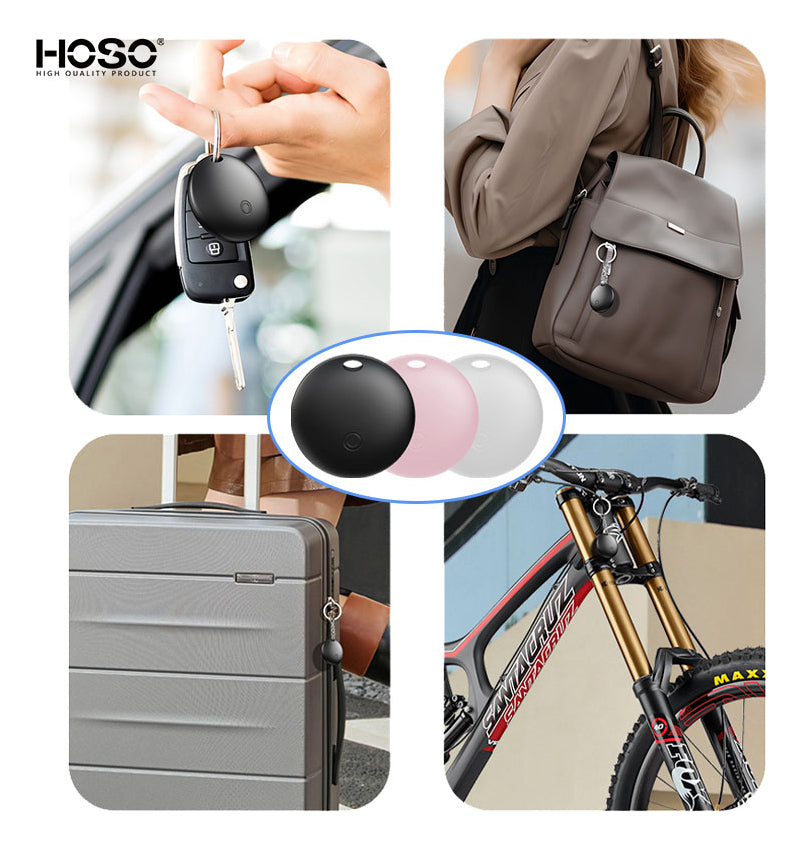 Smart Tag Hoso Localizadores S8 Bluetooth Compatible Ios Blanco
