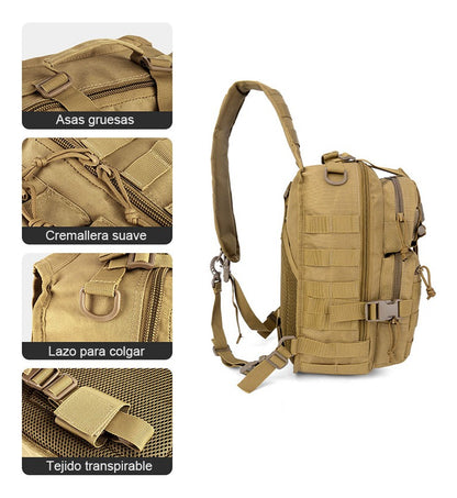 Banano Táctico Militar Para Hombre Con Portabotellas Militar