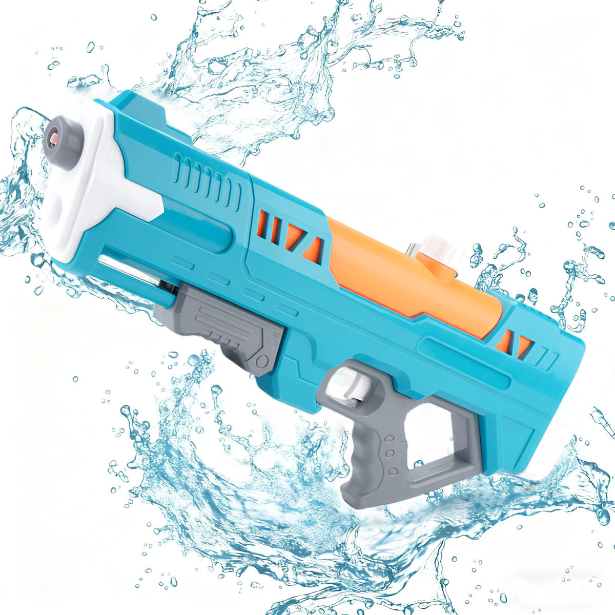 Juguete Pistola Lanza Agua Juegos 57cm 850ml Para Niños Azul Oscuro