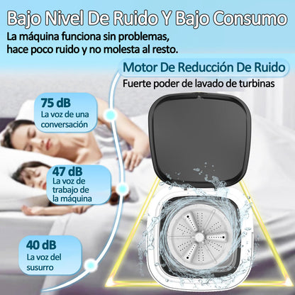 Mini Lavadora Portatil HOSO 12L