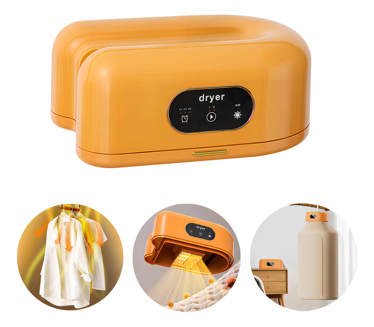 Secadora Portátil Plegable Hoso Uv Esterilización Ácaros Camping Ropa