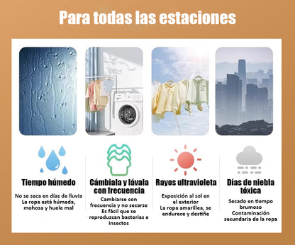 Secadora Portátil Plegable Hoso Uv Esterilización Ácaros Camping Ropa