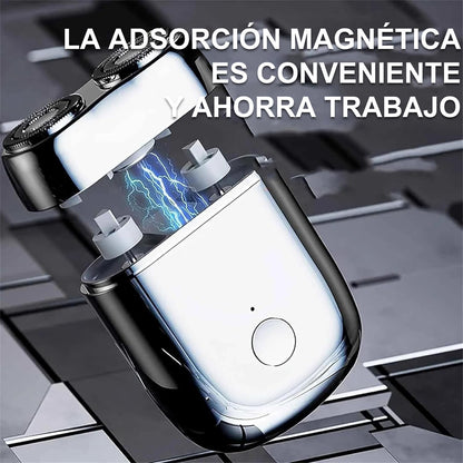 Afeitadora Magnética Portátil Eléctrica Acero Inoxidable