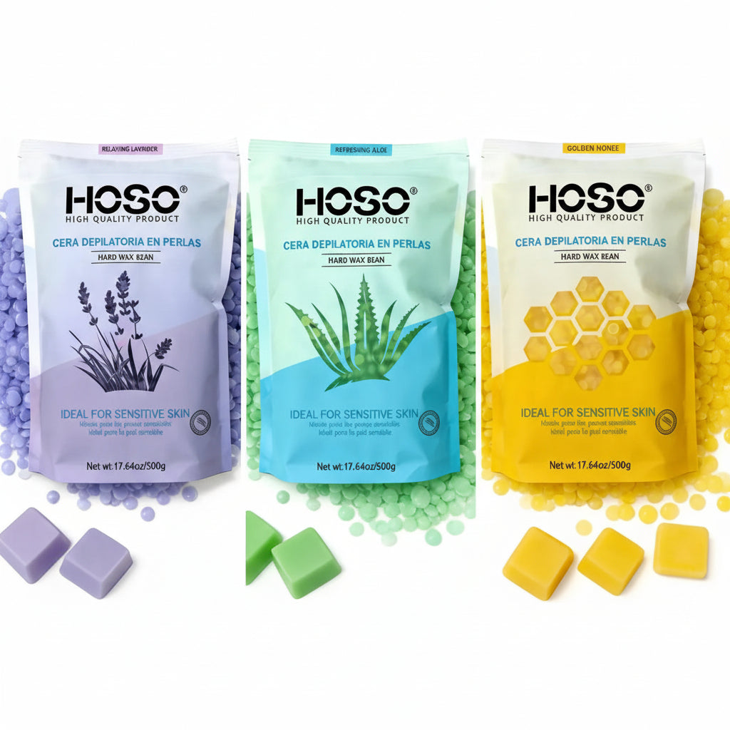 500g Cera Depilatoria Elástica Natural Película