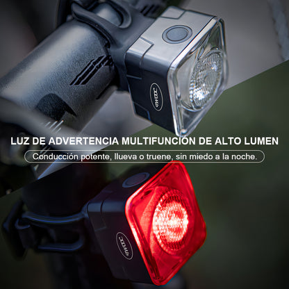 Luces Para Bicicleta Twooc Led Usb Recargable Delantera Y Trasera Ipx5