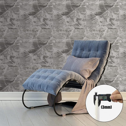 Pegatina De Pared Decorativa 3d10pcs Mármol Ladrillo Veteado