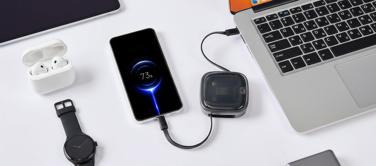 Kit De Cable Usb Tipo-c/lightning Conjunto Carga Rápida