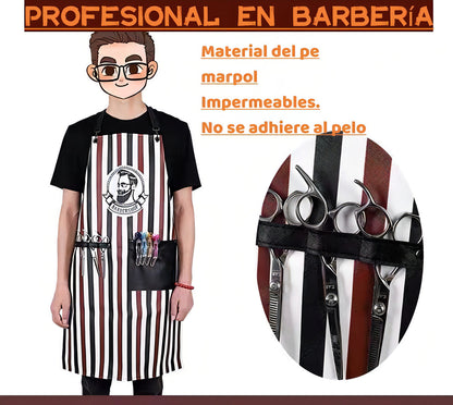 Pechera De Eco Cuero Barber Pechera Cuero