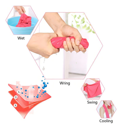 Toalla De Baño 3pcs Viaje Deportiva Microfiba Secado Rápido Color Rosa Microfibra
