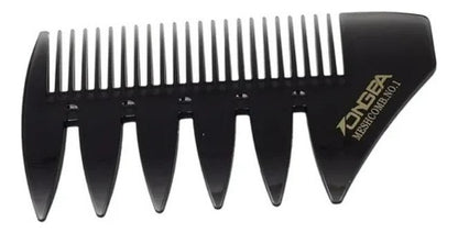 Peineta Barbería Ongba No.1 Plástico Profesional Barberos
