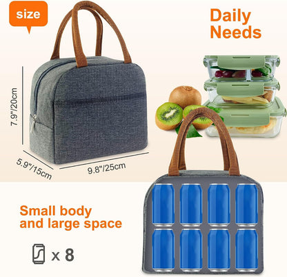 Bolso Lonchera Térmica Para Vianda Para Escolares Colacion