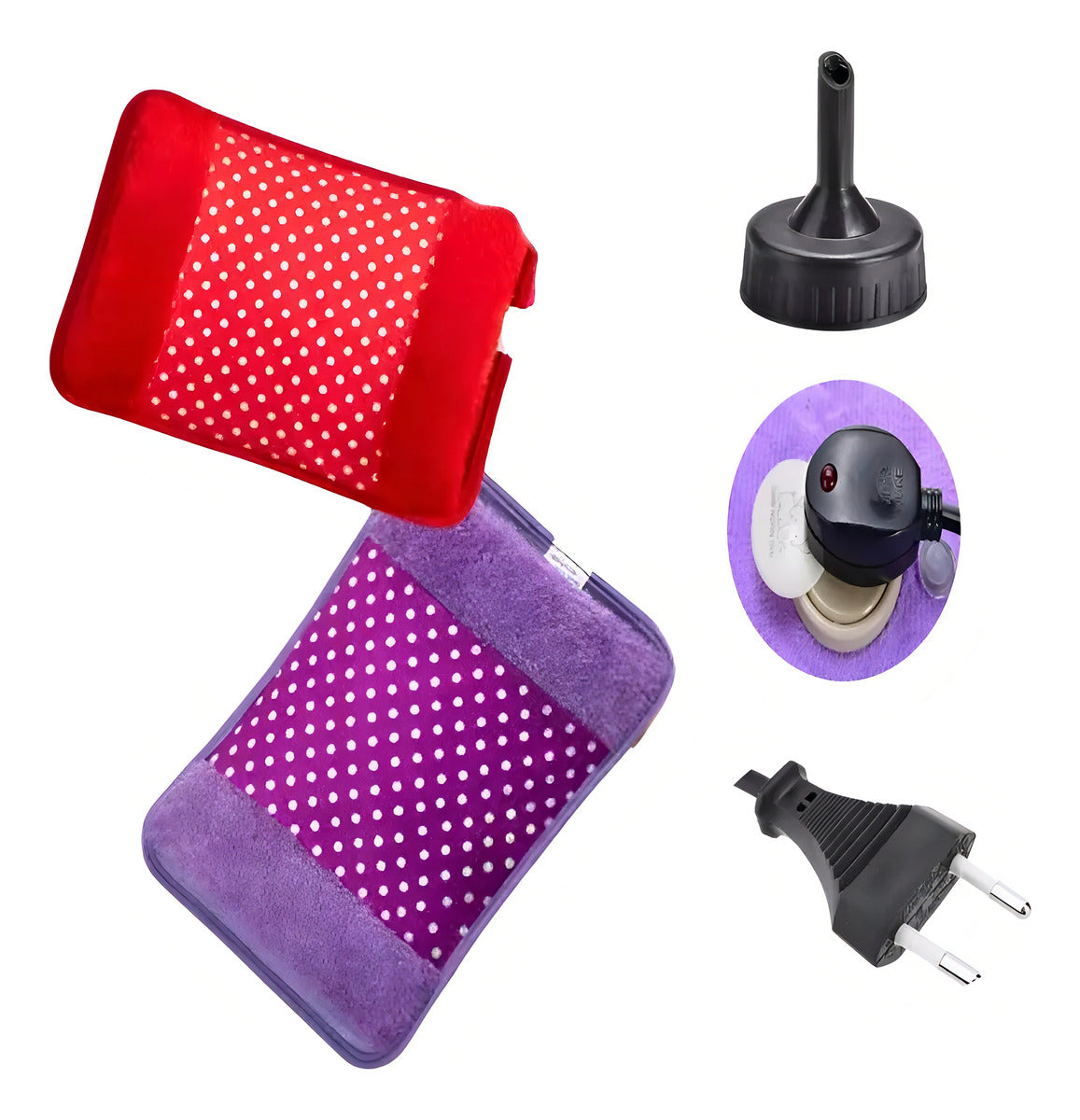 Guatero Eléctrico Para Calentarse Almohadilla Funda Térmica