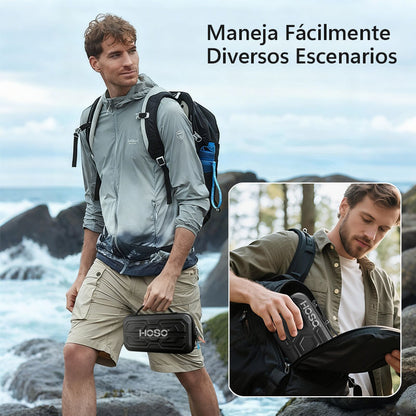Bolso Estuche Funda 8 En 1 Para Nintendo Switch 2 Color Negro