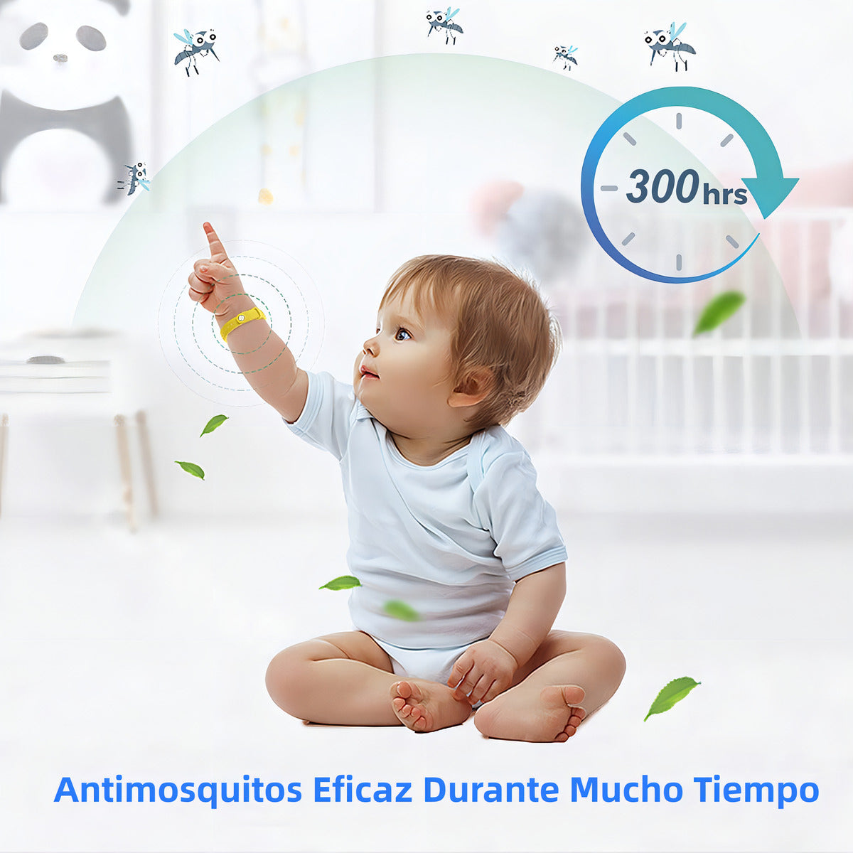 Pulsera Repelente Zancudos Chuño Antimosquitos Insectos 3pcs