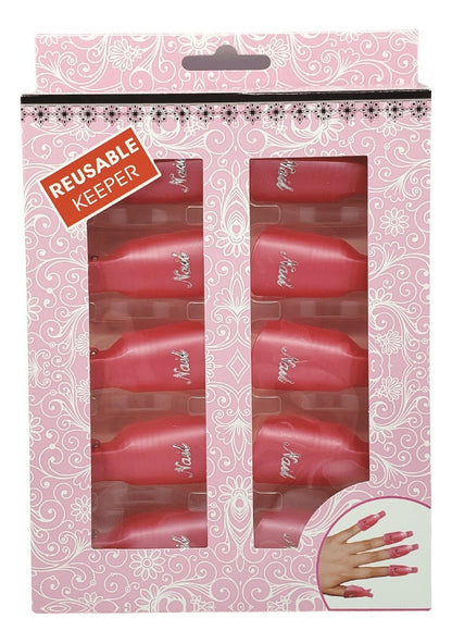 Pinzas Hoso Para Remover Esmalte Permanente Uñas Gel Caja X10