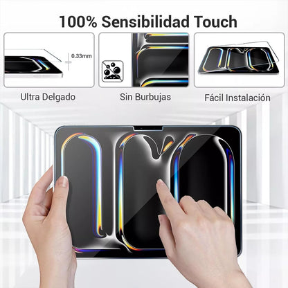 Lámina Vidrio Para iPad/pro/airmica Templada Arc Edge Hd