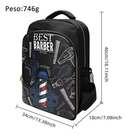 Mochila Organizadora Para Tijeras Maquina Barbero Portátil