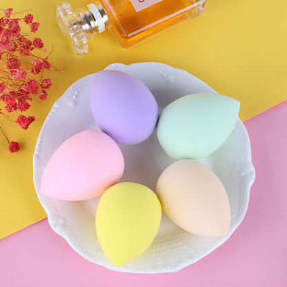 Esponja Maquillaje Puff Suave Redonda Mediana Esponja Maquillaje Mediano