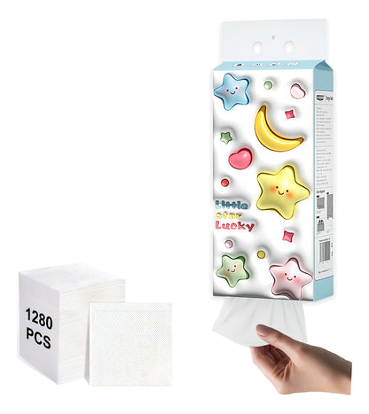 Servilleta De Papel Color Blanca Interfoliada 1280 Unidades Color Blanco