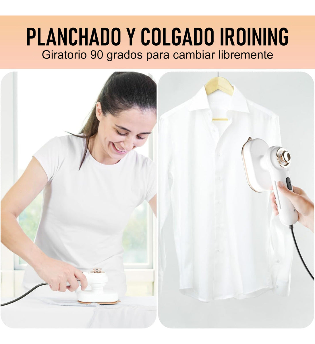 Plancha A Vapor De Ropa Portátil Pequeños Electrodomesticos