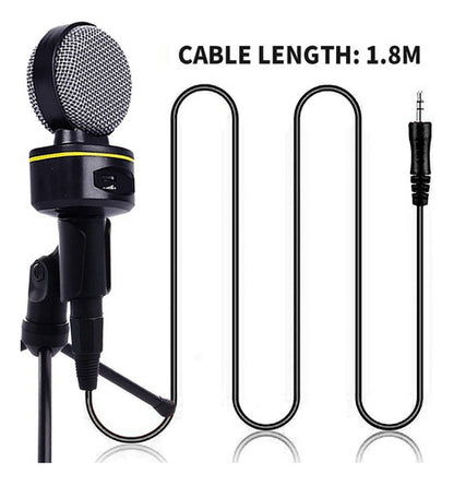 Micrófono Condensador Yanmai Cardioide Sf930 Para Podcast Y Streaming Negro