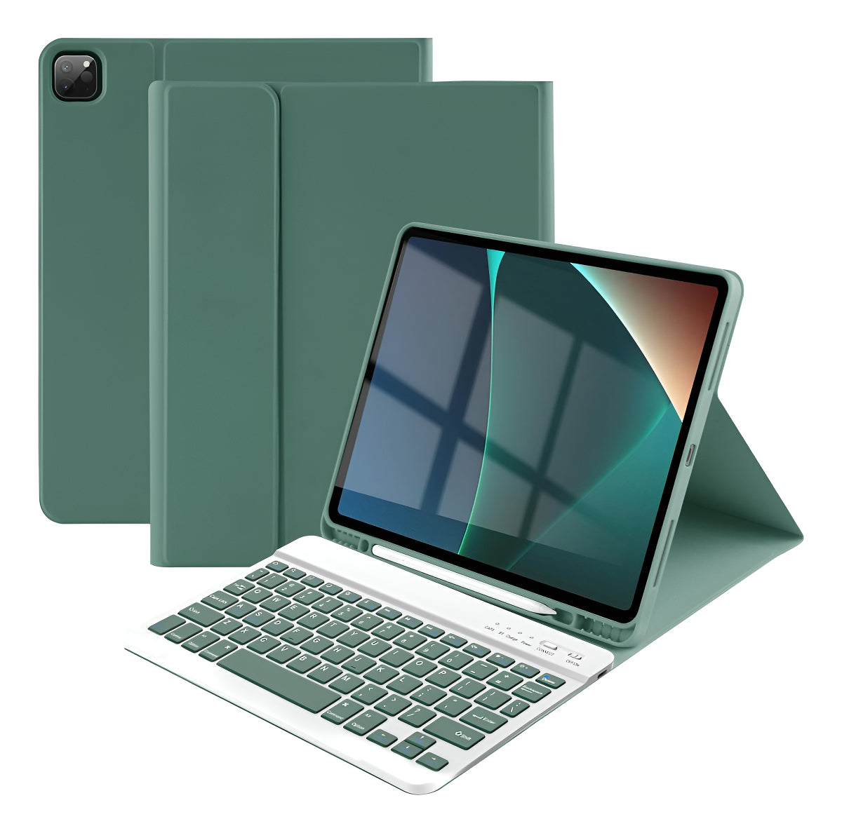 Carcasa iPad 9 Con Telcado Bluetooth Portátil Para 10.2/10.5