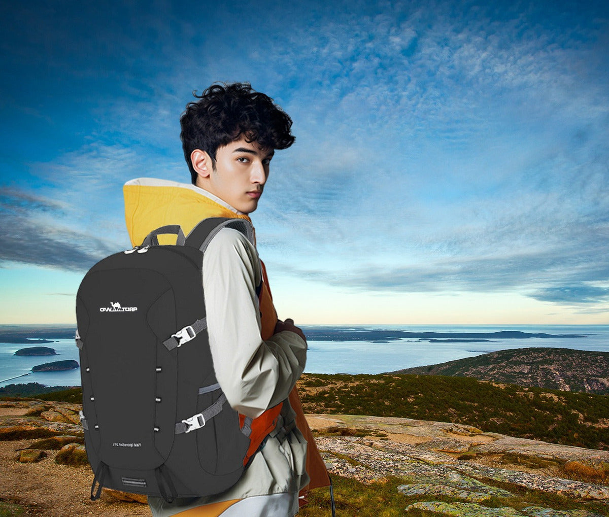 Bolso Viaje Deportivo 50l Multiusos Con Múltiples Bolsillos