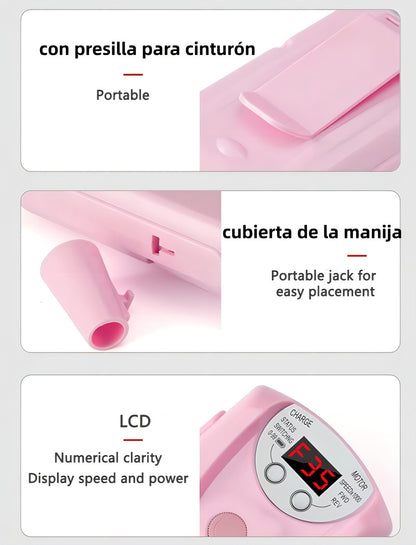 Torno Inalambrico 30000 Rpm Manicura Torno Uñas