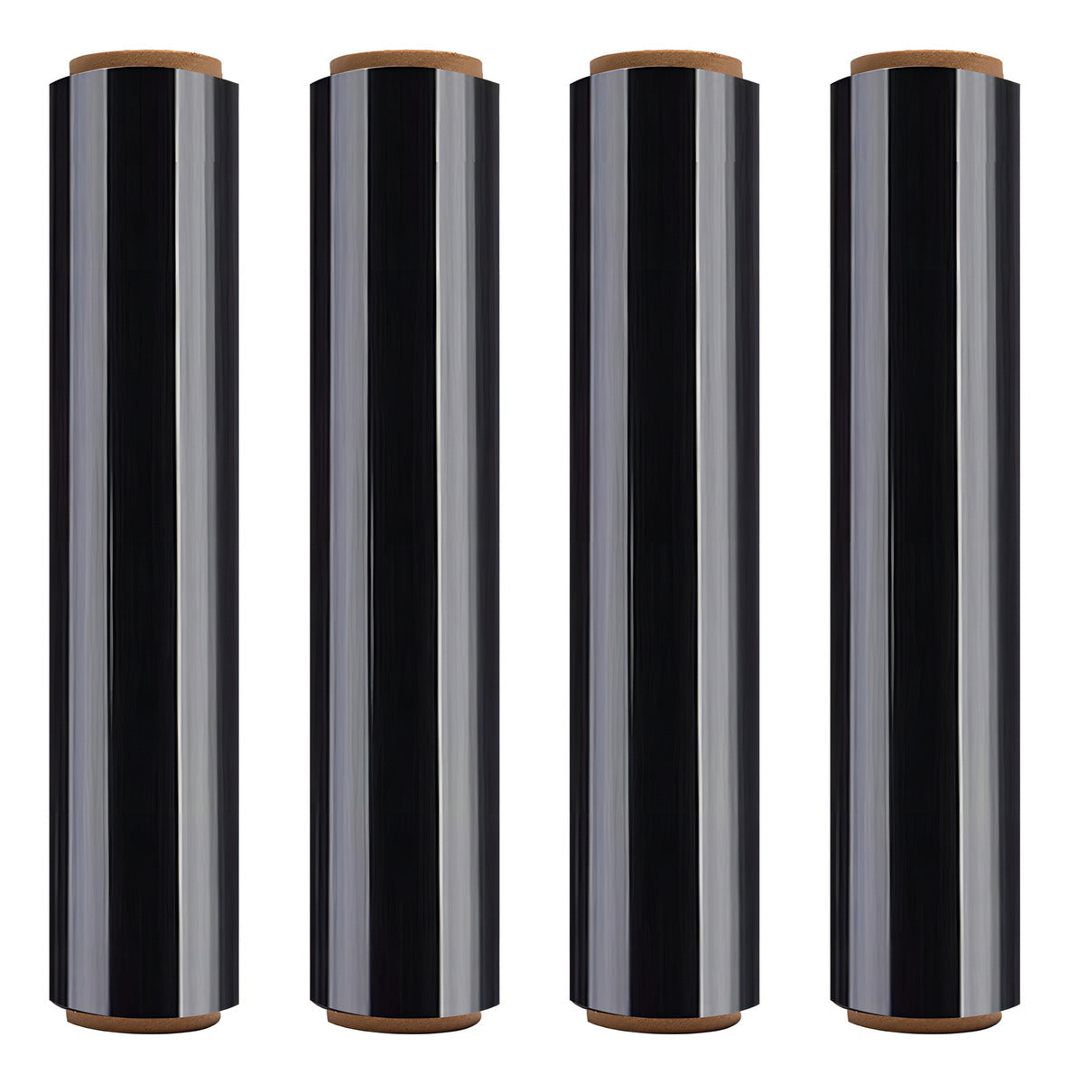 Film Estiramiento Hoso Negro 250m X 50cm Plástico Embalaje Resistente