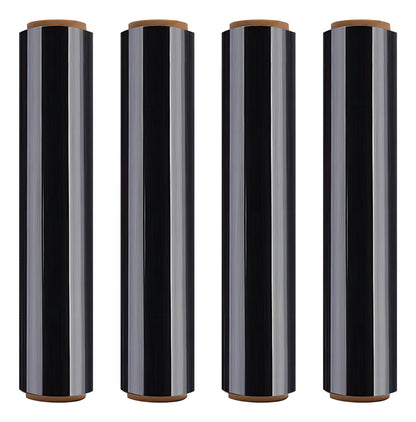 Film Estiramiento Hoso Negro 250m X 50cm Plástico Embalaje Resistente