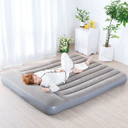 Camping Colchón Cama Inflable Almohadas Inflador Doble Plus