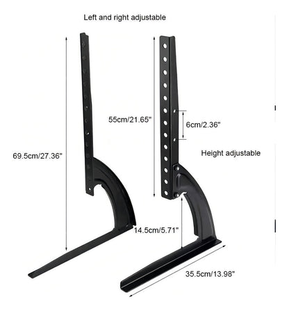 Soporte Base Tv Sobre Mesa Universal De 37 A 75 PuLG Color Negro