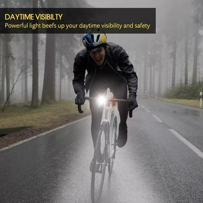 Luces Para Bicicleta Twooc Led Usb Recargable Delantera Y Trasera Ipx5