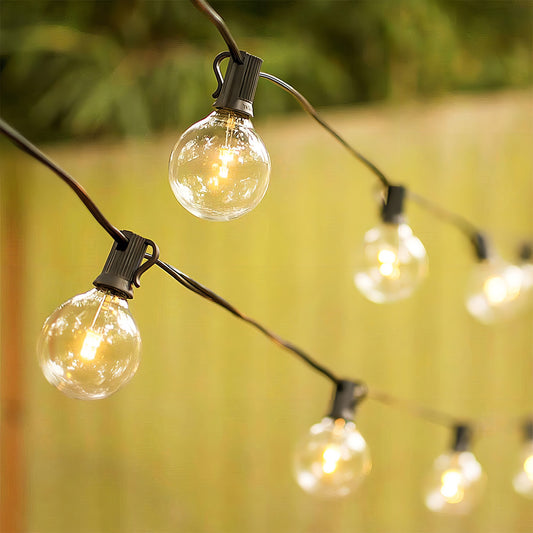 Luces De Hoso Hs Guirnalda Interior / Exterior 10m De Largo Amarillo Con Cable None Luces Guirnalda Solar Led Exterior 15 Ampolletas Control
